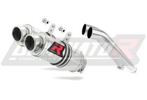 Cagiva XTRA RAPTOR 1000 výfuk Tlumič GP1 + dB killer medium
