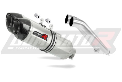 Výfuk XTRA RAPTOR 1000 Cagiva tlumič sportovní výfuk koncovka výfuku HP1 Dominator s karbonovým zakončením x