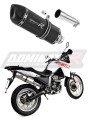 Derbi Terra Adventure 125 2008 - 2015 VÝFUK Tlumič Výfuk Sportovní výfuk Tlumič Výfuk Tlumič Výfuk Výfuky Výfuk Výfuk Tlumič HP1 BLACK Dominator Výfuk