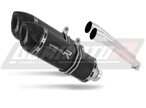 Ducati 750 SPORT 2000 - 2002 výfuk Tlumič HP1 BLACK + dB killer medium