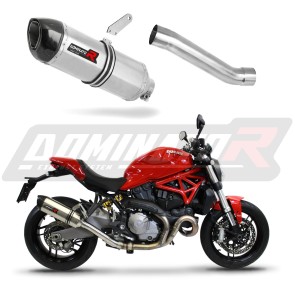 Ducati MONSTER 821 2018 - 2021 výfuk Tlumič HP1 + dB killer medium