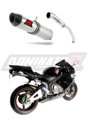 CBR 600RR VÝFUK Honda Tlumič Výfuk Sportovní výfuk Tlumič Výfuk Tlumič Výfuk Výfuk Výfuk Tlumič Carbon Tip HP2 2003 - 2004 Dominator  x