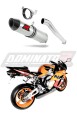 CBR 1000RR VÝFUK Honda tlumič sportovní výfuk koncovka výfuku karbonová koncovka HP2 2004 - 2005 Dominator  x