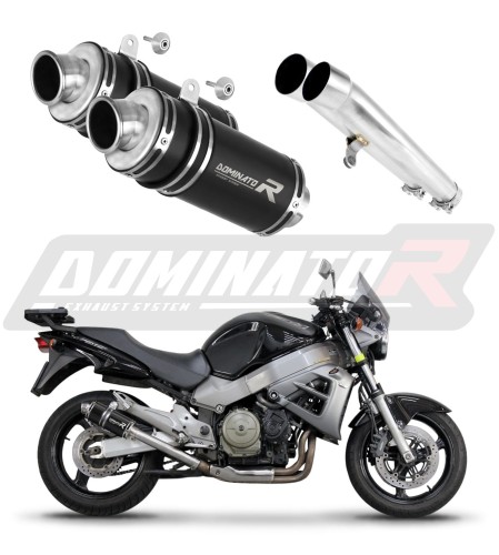 Honda CB 1100 X11 Tlumič Výfuk Sportovní výfuk GP1 BLACK Dominator Exhaust System x