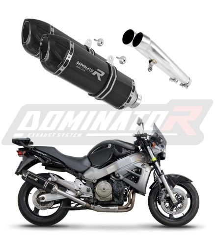 Honda CB 1100 X11 Tlumič Výfuk Sportovní výfuk Tlumič Výfukový systém HP1 BLACK Dominator Exhaust System x