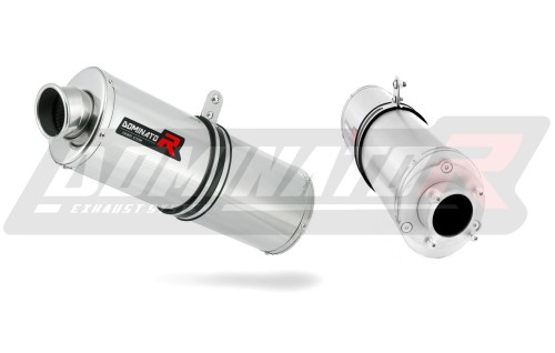 CBF 250 VÝFUK Honda tlumič výfuku sportovní výfuk koncovka výfuku tlumič OVAL 2004 - 2006 Dominator x