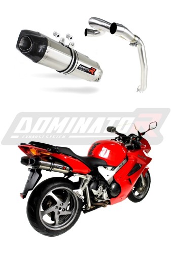 VFR 800 V-TEC VÝFUK Honda tlumič výfuk sportovní výfuk tlumič výfuk tlumič výfuk výfuky výfuk výfuk tlumič karbonová koncovka HP1 2002 - 2013 Dominato