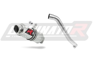 Honda XL 600 V TRANSALP 1987 - 2000 výfuk Tlumič GP1 + dB killer medium