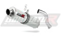 XL 700 V TRANSALP VÝFUK Honda Tlumič Auspuff Sportovní výfuk Silencer Echappement Silencieux Scarico Scarichi Escape Výfuk Tlumič ROUND 2008 - 2014 Do