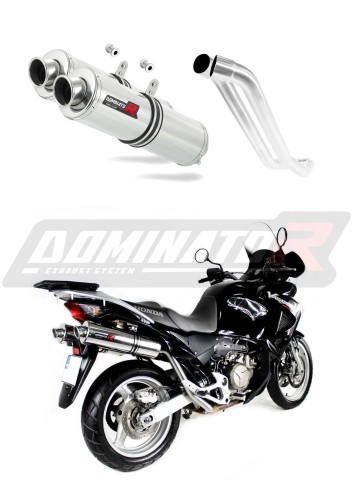 exhaust muffler DOMINATOR ROUND fits the motorcycle Honda XL 1000 V VARADERO 1999   2016 5