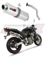 CB 600F HORNET PC 34 VÝFUK Honda Tlumič Výfuk Sportovní výfuk Tlumič Výfukový systém Výfuk Tlumič OVAL 1998 - 2002 Dominator x