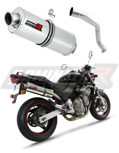 CB 600F HORNET PC 34 VÝFUK Honda Tlumič Výfuk Sportovní výfuk Tlumič Výfukový systém Výfuk Tlumič OVAL 1998 - 2002 Dominator x