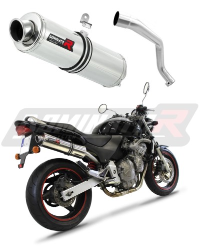CB 600F HORNET PC 34 VÝFUK Honda tlumič výfuku sportovní výfuk tlumič KULATÝ 1998 - 2002 Dominator x