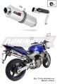 CB 600 F Výfuk HONDA Homologovaný Homologace typu EC Schváleno pro silniční provoz Certifikát Tlumič Výfuk Sportovní výfuk Tlumič OVAL 2003 - 2006 Dom