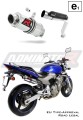CB 600 F Výfuk HONDA Homologovaný Typové schválení EC Silniční provoz Certifikát o schválení Tlumič Sportovní výfuk Tlumič GP 1 2003 - 2006 Dominator 