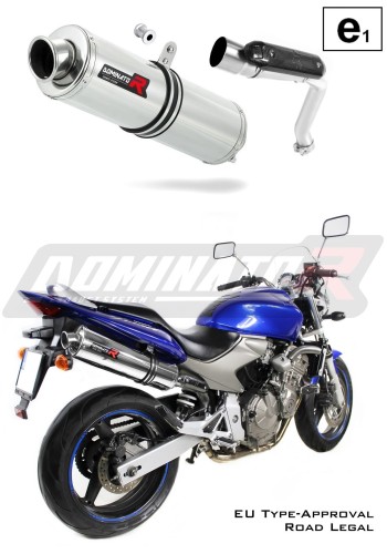 výfuk tlumič výfuku DOMINATOR homologovaný kulatý pasuje na motocykl CB 600F HORNET 2003   2006 5