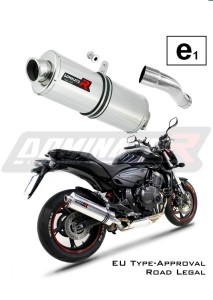 CB 600F HORNET Homologovaný Tlumič OVAL 2007 - 2013