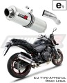 CB 600 F Výfuk HONDA Homologovaný EC typové schválení Homologace pro silniční provoz Certifikát o schválení Tlumič Sportovní výfuk ROUND 2007 - 2013 D