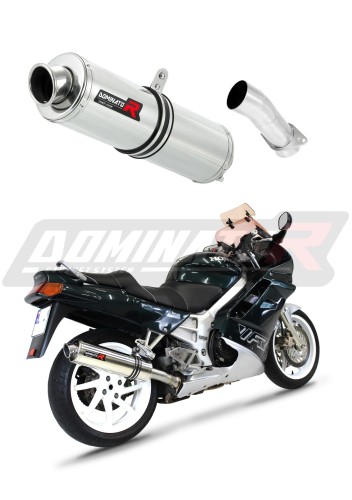 výfuk tlumič výfuku DOMINATOR kulatý pasuje na motocykl Honda VFR 750 1990   1992 6
