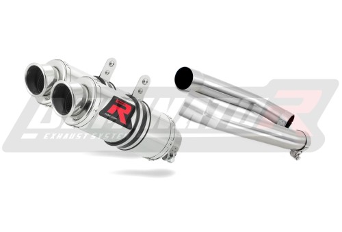 výfuk tlumič výfuku DOMINATOR GP1 pasuje na motocykl Honda VTR 1000F Firestorm 2002   2006 3