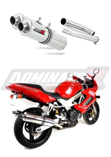 VTR 1000F FIRESTORM VÝFUK Honda tlumič sportovní výfuk ROUND 2002 - 2006 Dominator x