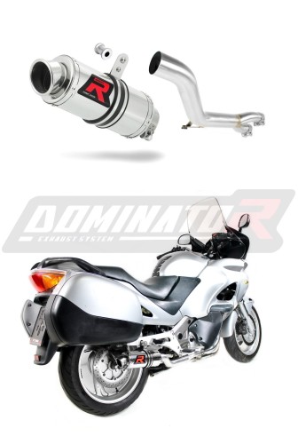 NT 650 V Deauville RC47 VÝFUK Honda tlumič výfuku sportovní výfuk tlumič výfuku výfuk tlumič GP 1 1998 - 2005 Dominator  x