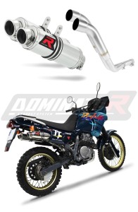 Honda NX 650 DOMINATOR RD02 1988 - 1994 výfuk Tlumič GP1 + dB killer medium