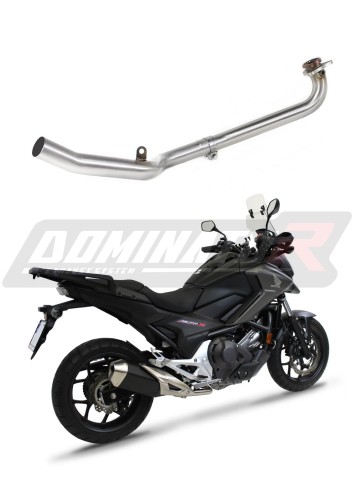 NC 700 750 X výfukový dekatalyzátor DECAT svody sběrač výfukové potrubí DOMINATOR x