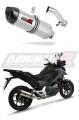 NC 700 750 X VÝFUK Honda tlumič sportovní výfuk tlumič výfuku HP1 karbonová koncovka 2012 - 2020 Dominator x