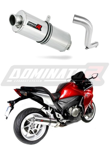 výfuk tlumič výfuku DOMINATOR oválný pasuje na motocykl Honda VFR 1200 F 2010   2018 5