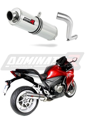 výfuk tlumič výfuku DOMINATOR kulatý pasuje na motocykl Honda VFR 1200 F 2010   2018 5