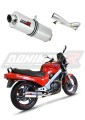 výfuk tlumič výfuku DOMINATOR oválný pasuje na motocykl Honda NTV 650 REVERE 1988   1997 6