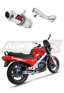 Honda NTV 650 REVERE 1988 - 1997 výfuk Tlumič GP1 + dB killer medium
