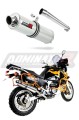 XRV 750 AFRICA TWIN RD07A VÝFUK Honda tlumič sportovní výfuk tlumič KULATÝ 1996 - 2003 Dominator x