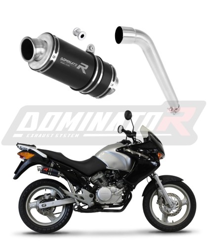 Honda XL 125 V VARADERO 2007 - 2012 motocyklový výfuk tlumič výfuk sportovní výfuk tlumič výfuk tlumič výfuk výfuky výfuk výfuk tlumič GP1 BLACK Domin