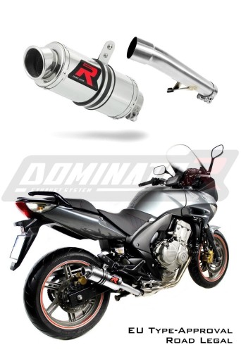 exhaust muffler DOMINATOR homologated road legal GP 1 fits to CBF 600 2008  2013 5
