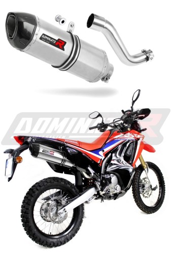 Výfuk Honda CBF 250 Rally tlumič sportovní výfuk HP1 karbonová koncovka 2017 - 2019 Dominator x