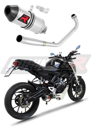 CB 125 R VÝFUK Honda Tlumič Sportovní výfuk Svod Karbonová koncovka HP3 2018 - 2020 DOMINATOR x