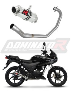 Honda CBF 125 2009 - 2014 Kompletní systém Svod výfuk Tlumič GP1 + dB killer medium
