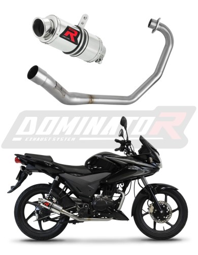 kompletny układ wydechowy z tłumikiem DOMINATOR Full System GP1 pasujący do motocykla Honda CBF 125 2009 - 2014 6