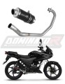 Honda CBF 125 2009-2014 Kompletní výfukový systém Tlumič Výfuk Sportovní tlumič Svod Výfuk Tlumič GP1 BLACK DOMINATOR x