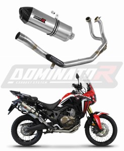 Honda CRF 1000L Africa Twin 2016 - 2019 Full system Svod výfuku Tlumič HP7 + dB killer medium