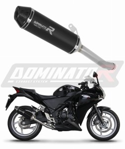 Honda CBR 250 R 2011 - 2013 výfuk Tlumič HP3 BLACK + dB killer medium