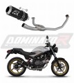 Honda VTR 250 2009 - 2015 Motocyklový výfuk Dominator Kompletní systém Svod Kolektor Tlumič Výfuku GP BLACK x