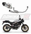 Honda VTR 250 2009 - 2015 Motocyklový výfuk Dominator Kompletní systém Svod Sběrač Tlumič výfuk výfuk výfuk HP3 x