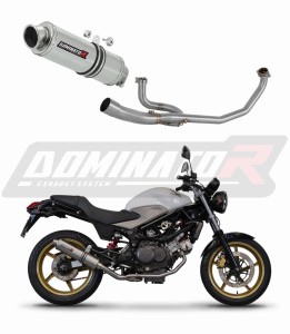 Honda VTR 250 2009 - 2015 Kompletní systém Svod Výfuk Tlumič GP1 + dB killer