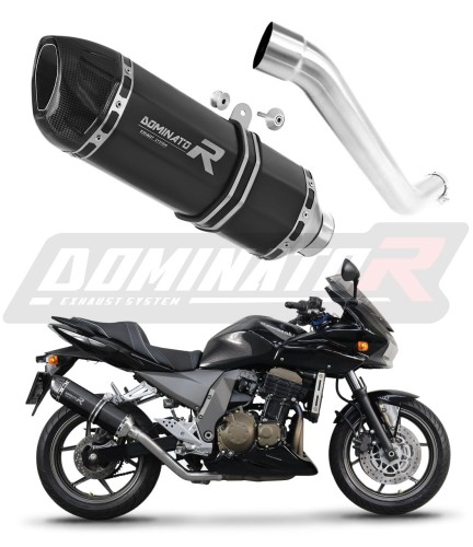 Kawasaki Z750 2004 - 2006 VÝFUK Tlumič Sportovní výfuk Tlumič HP1 BLACK Výfukový systém Dominator x
