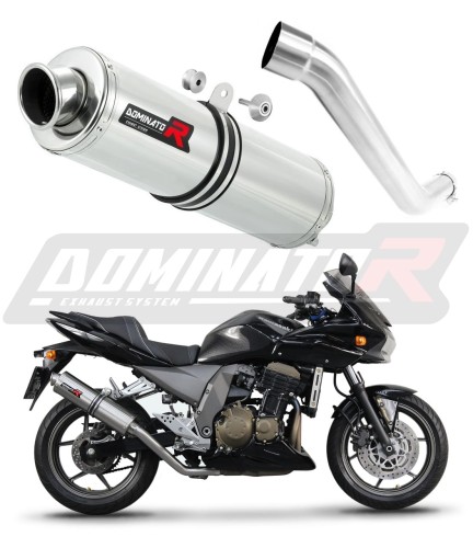 výfuk tlumič výfuku DOMINATOR kulatý pasuje na motocykl Kawasaki Z750 2004   2006 6
