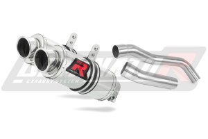 Kawasaki Z1000 2007 - 2009 výfuk Tlumič GP1 + dB killer medium