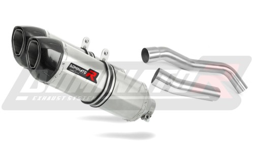 Z1000 VÝFUK Kawasaki tlumič výfuku sportovní tlumič výfuku karbonová koncovka HP1 2007 - 2009 Dominator  x